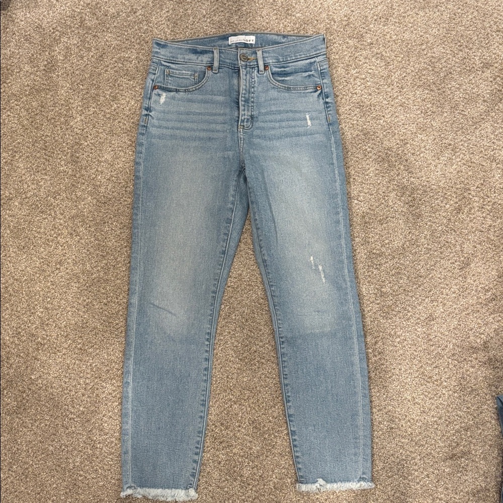LOFT Light Blue Denim Jeans